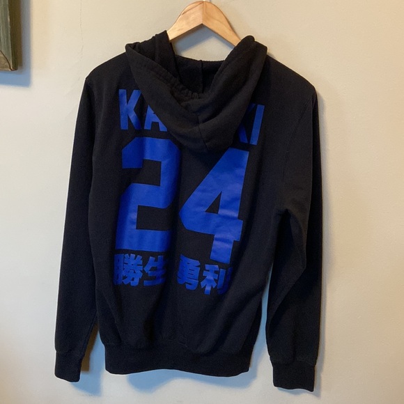 Yuri On Ice Mens S Zip Up Hoodie - Logo Lapel Katsuki Kanji 24 Number Back Image - Picture 9 of 12